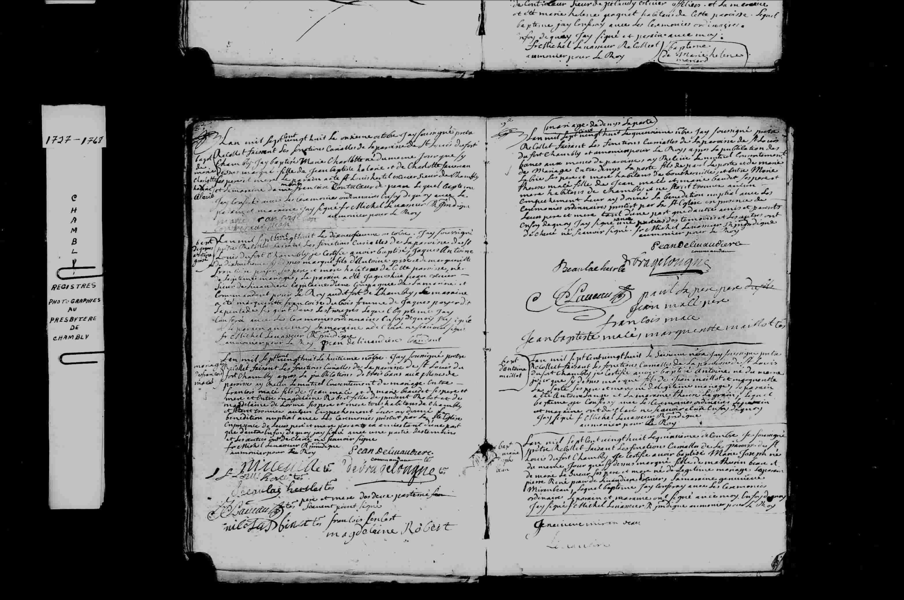 1728 Marriage Laporte Masse