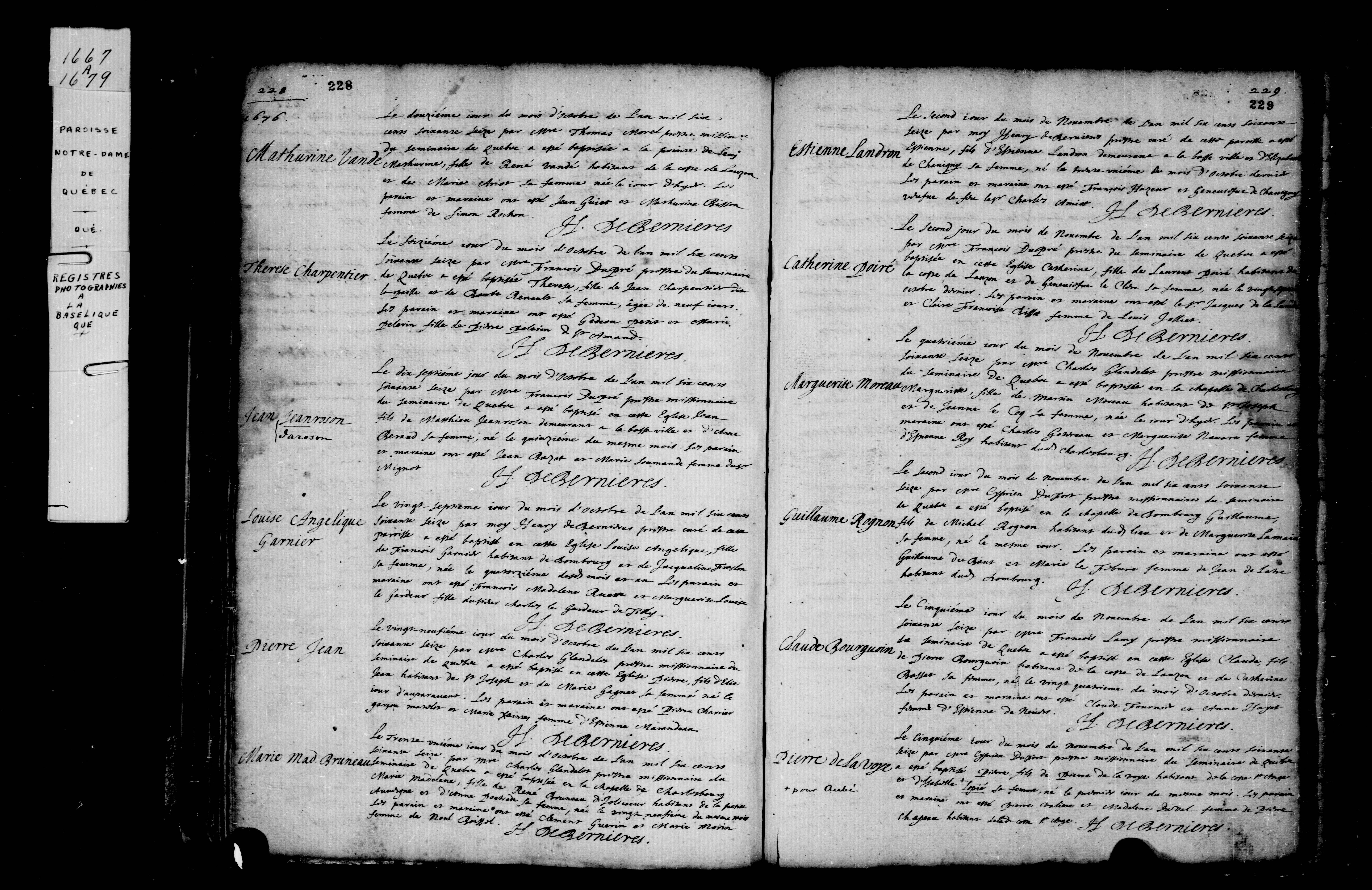 1676 Baptism Pierre Jean