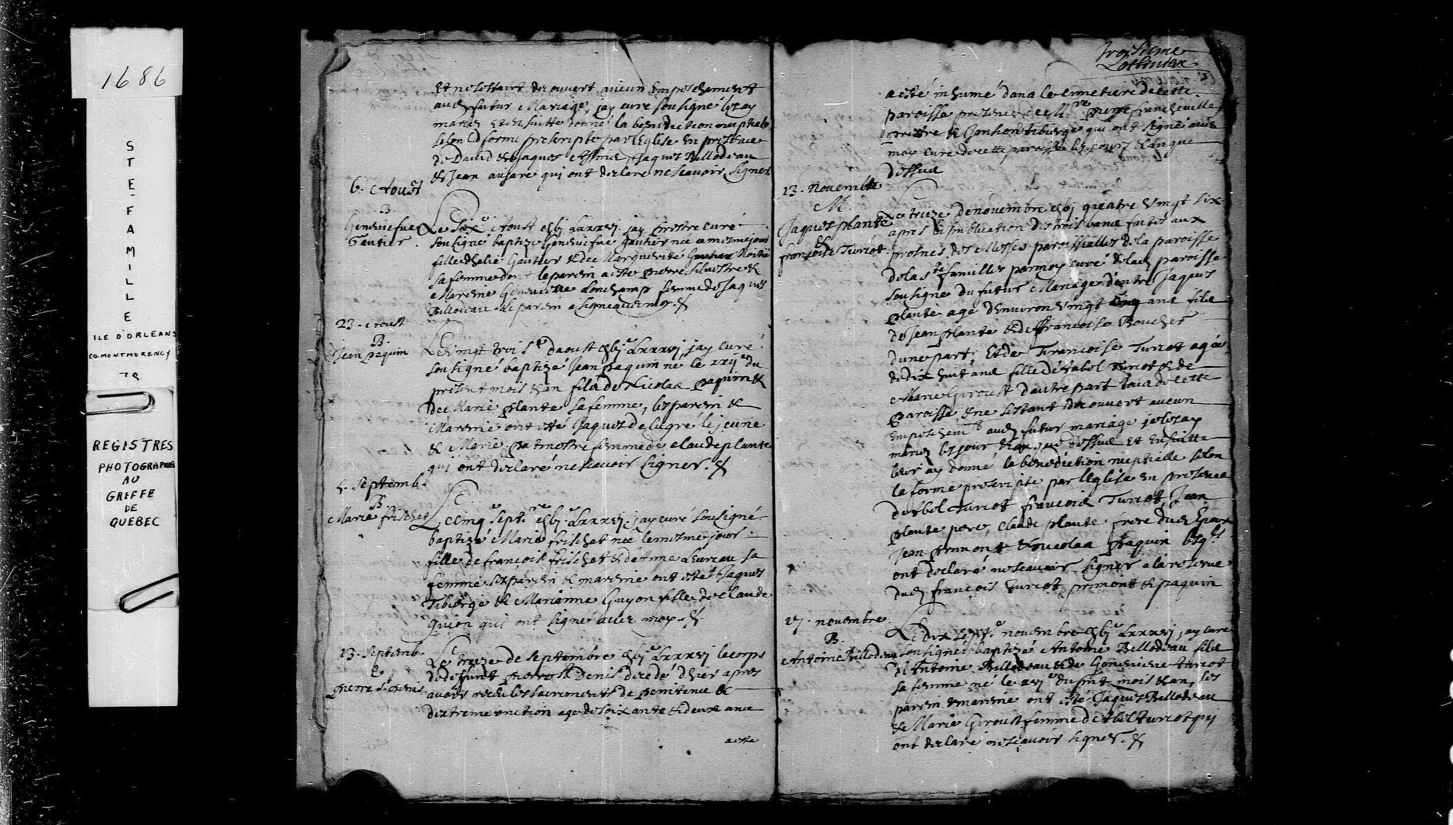 1686 Burial Pierre St-Denis