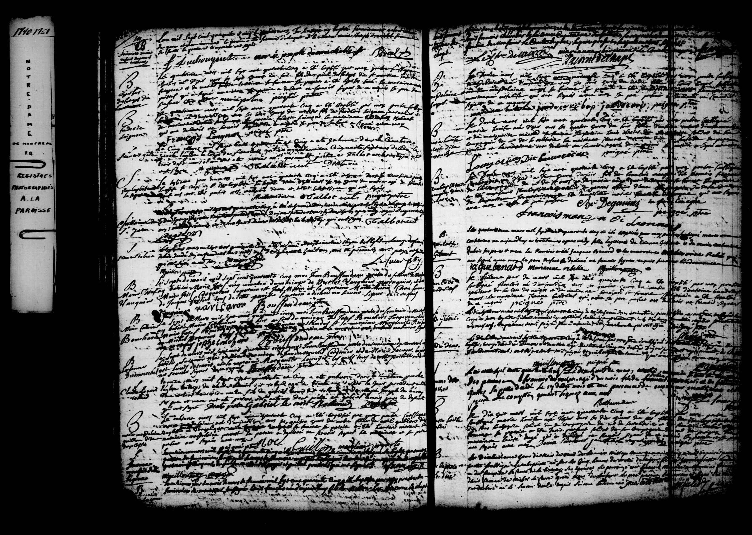 1745 Burial Jean Baptiste Gibaut