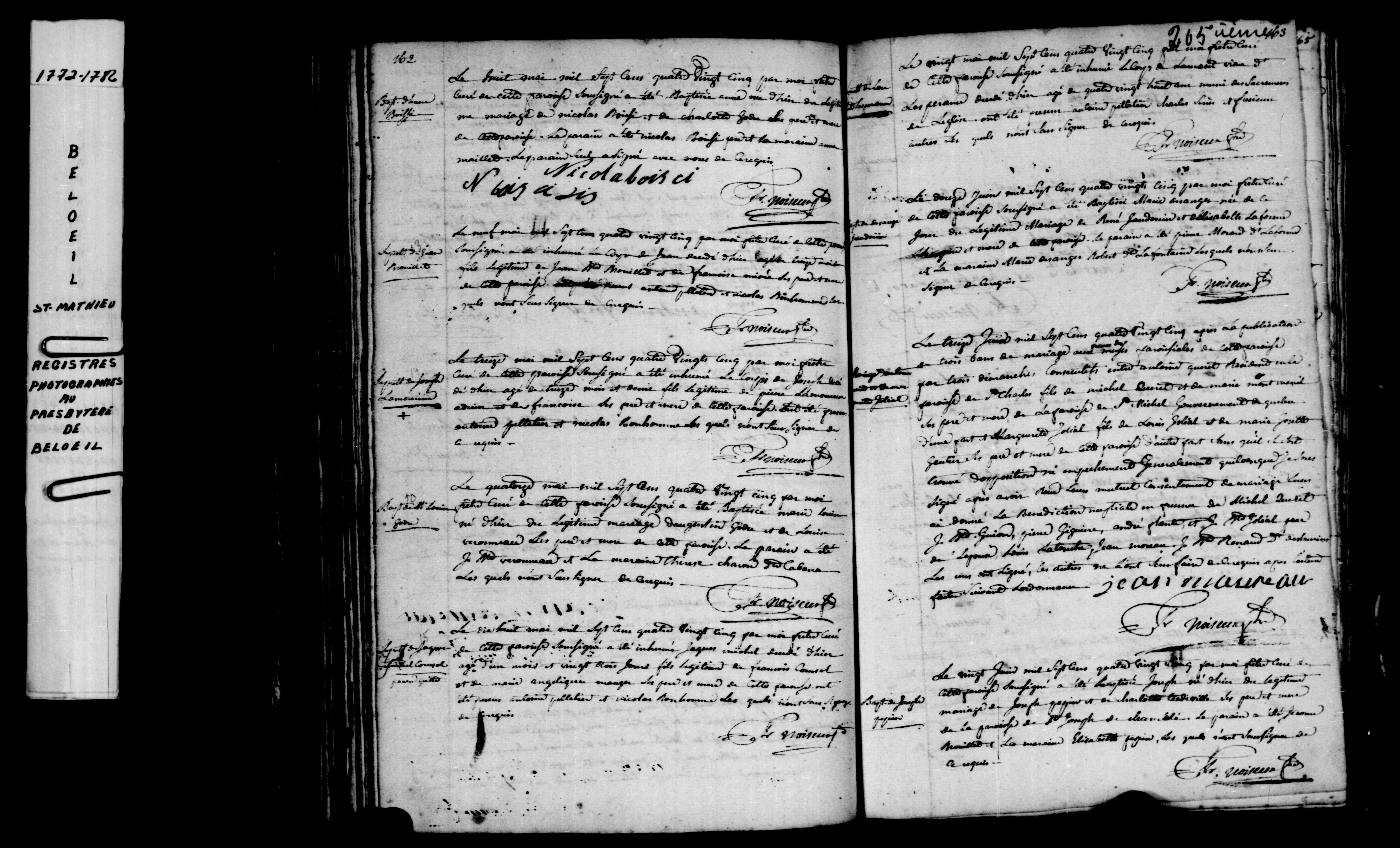 1785 Burial Laurent Viau
