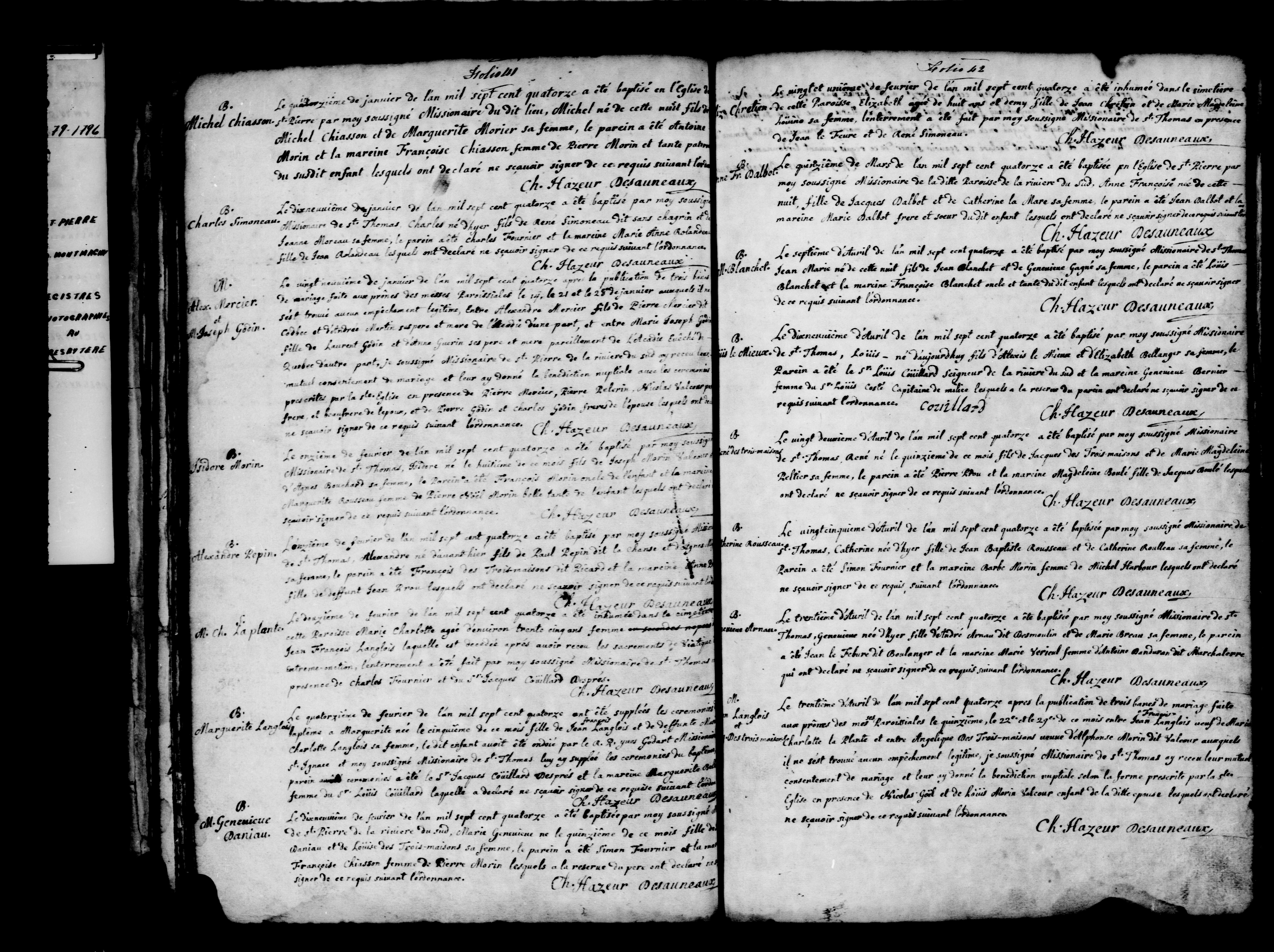 1714 Baptism Rene Detroismaisons