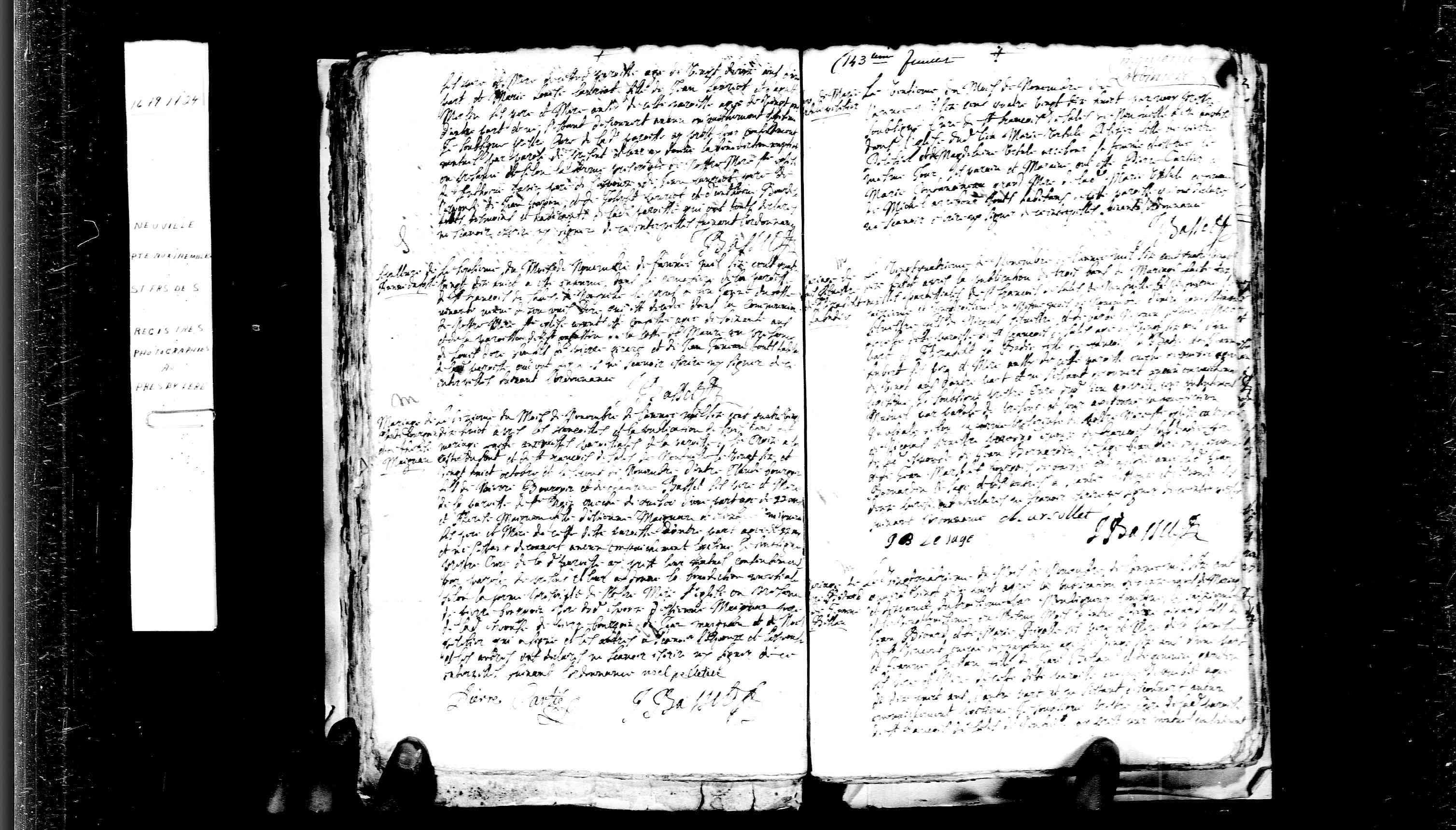 1698 Burial Jeanne Defosse