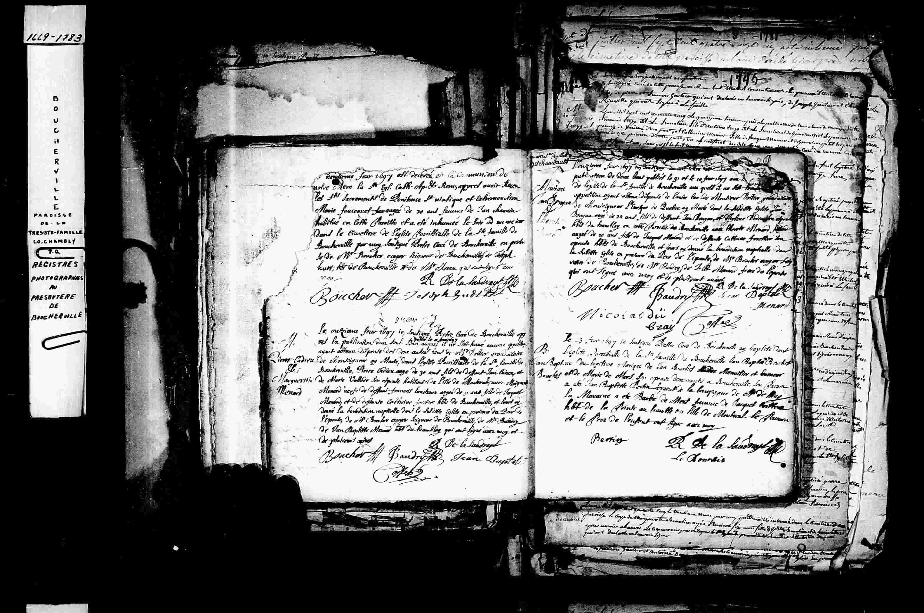 1697 Mariage Daigneau Menard