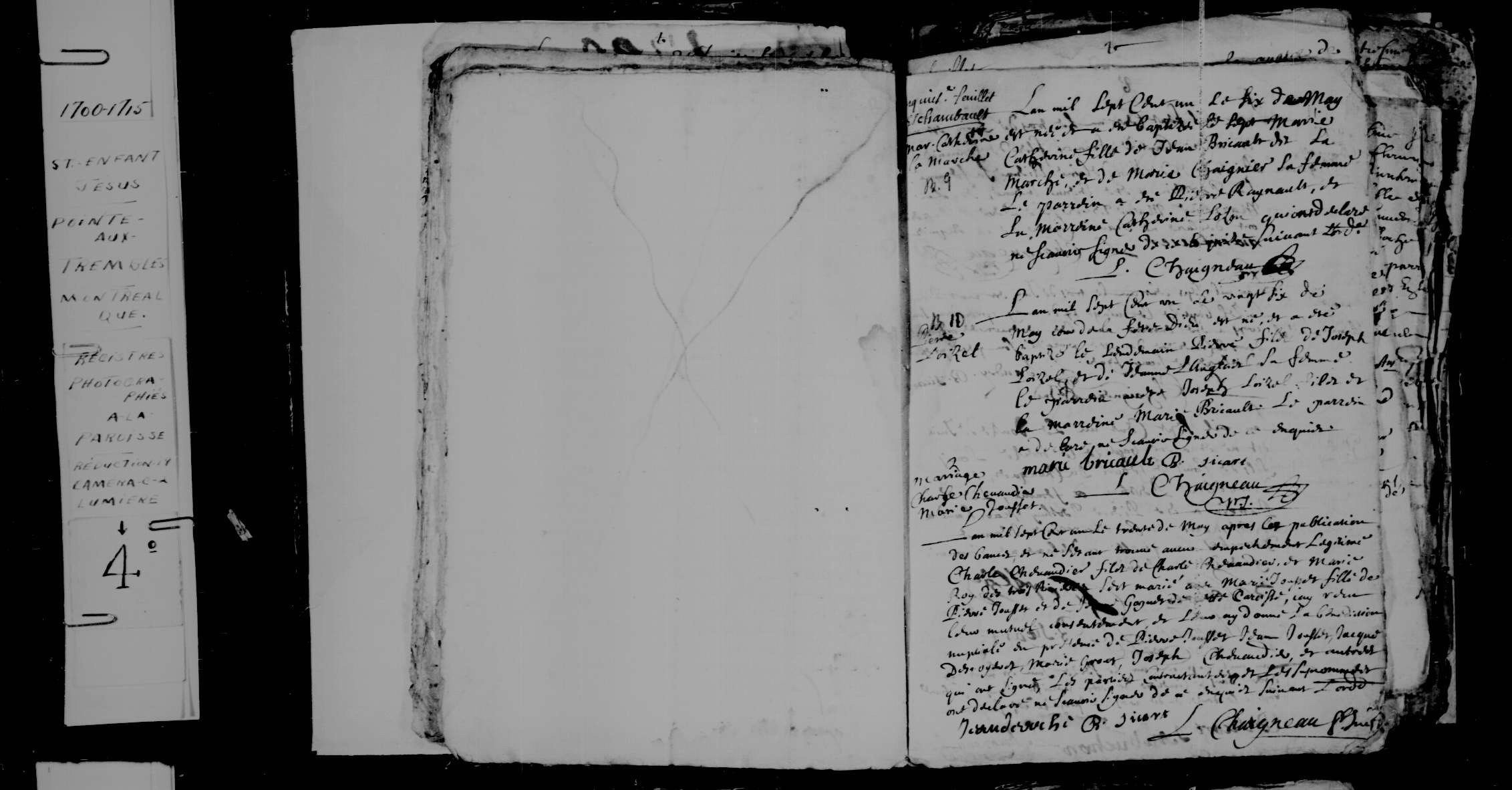 1701 Marriage Chevaudier Jousset