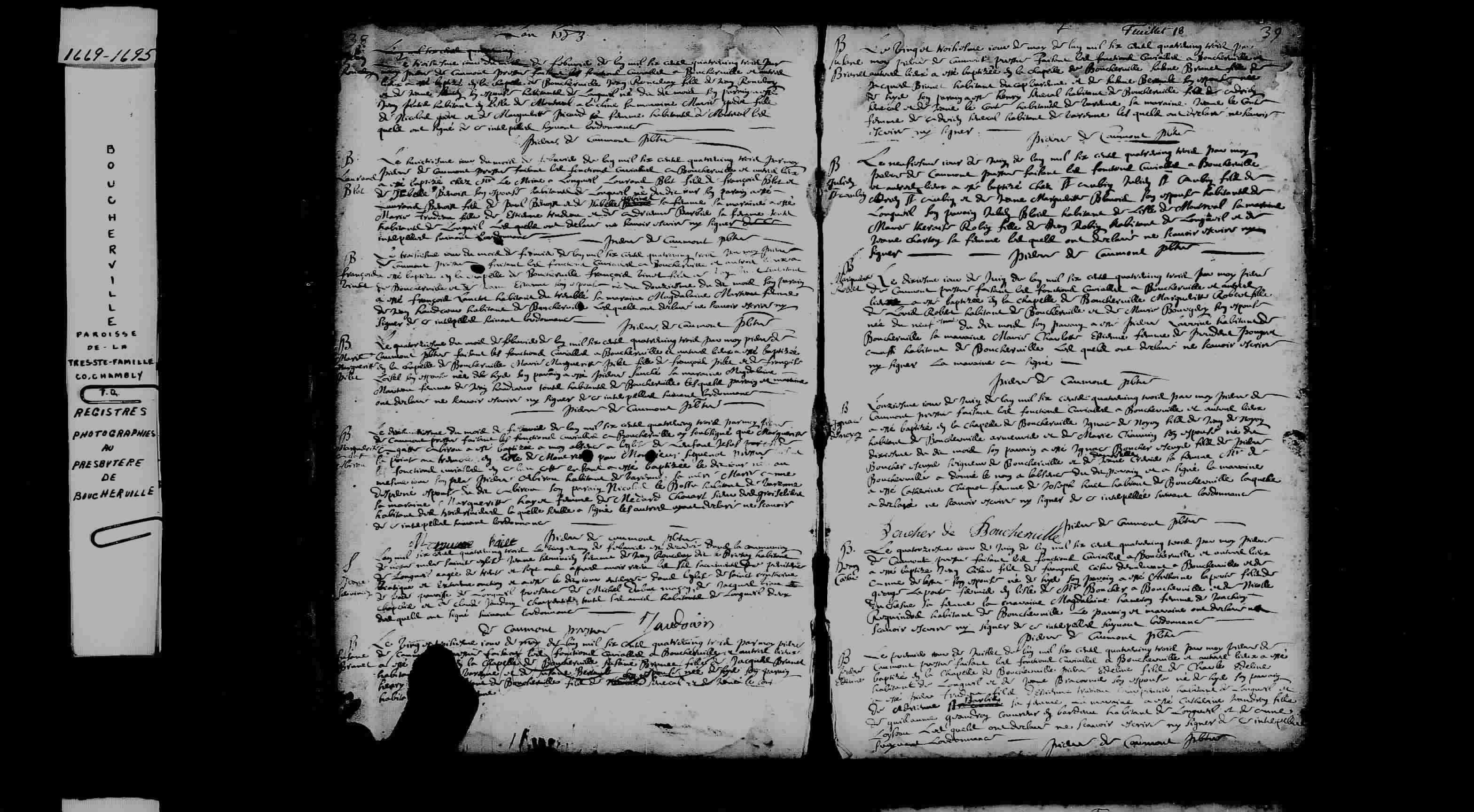 1683 Baptism Marguerite Robert