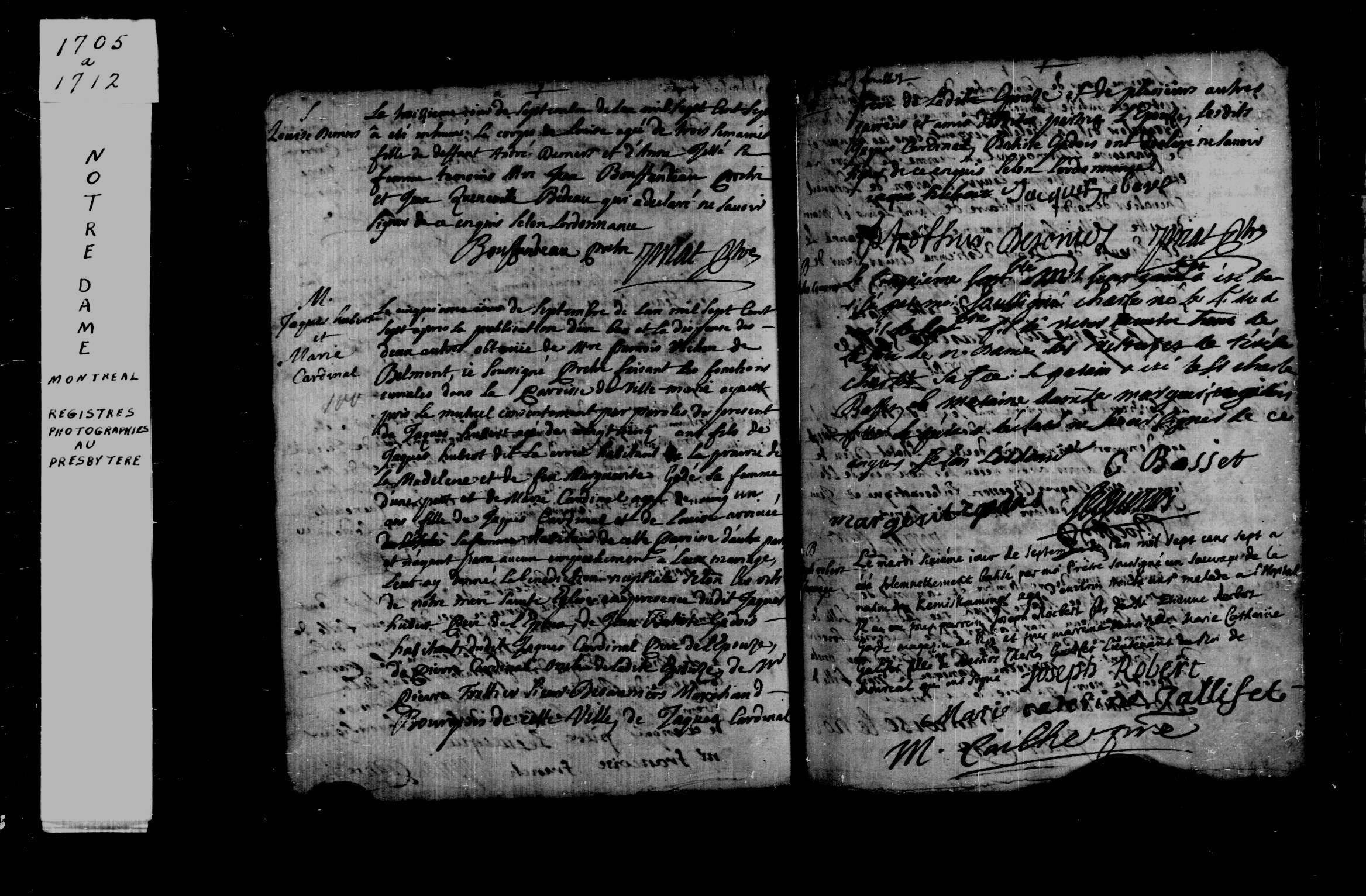 1707 Marriage Hubert Cardinal