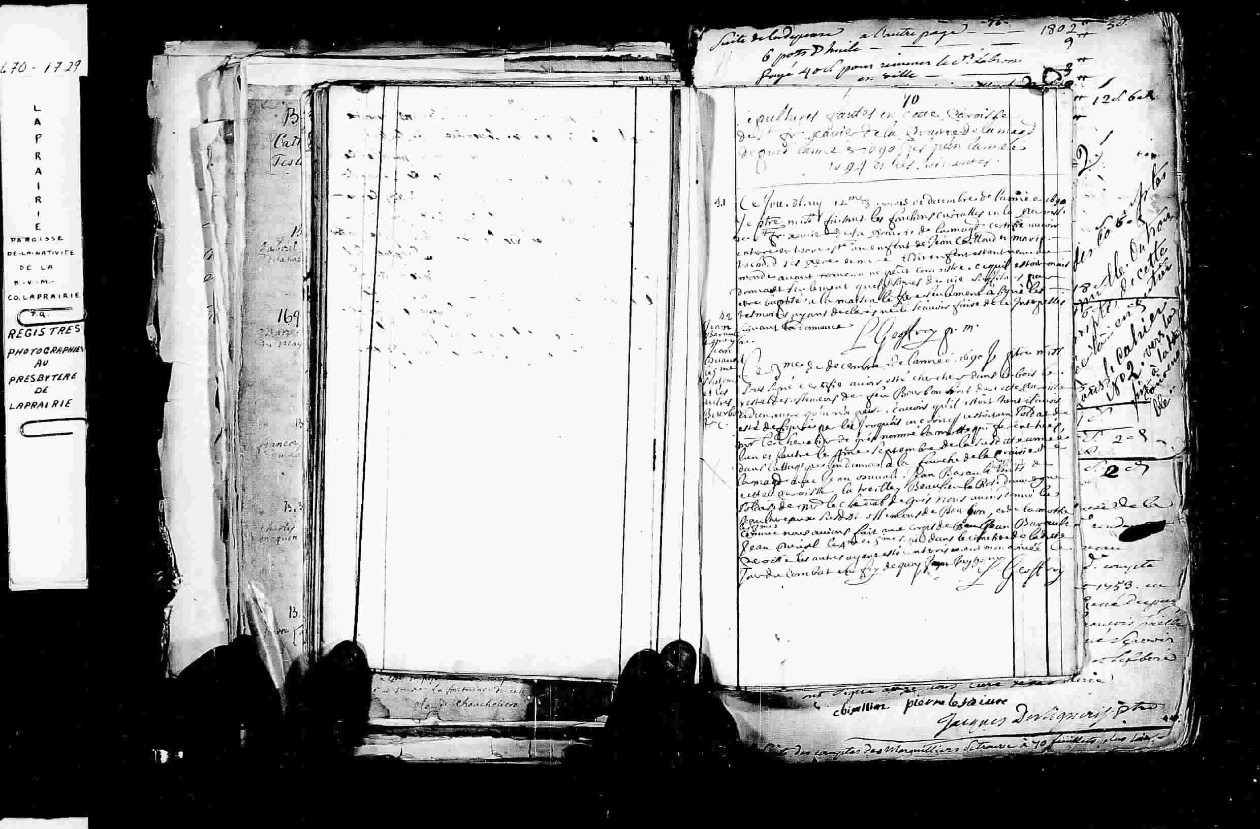1690 Burial Jean Bourbon