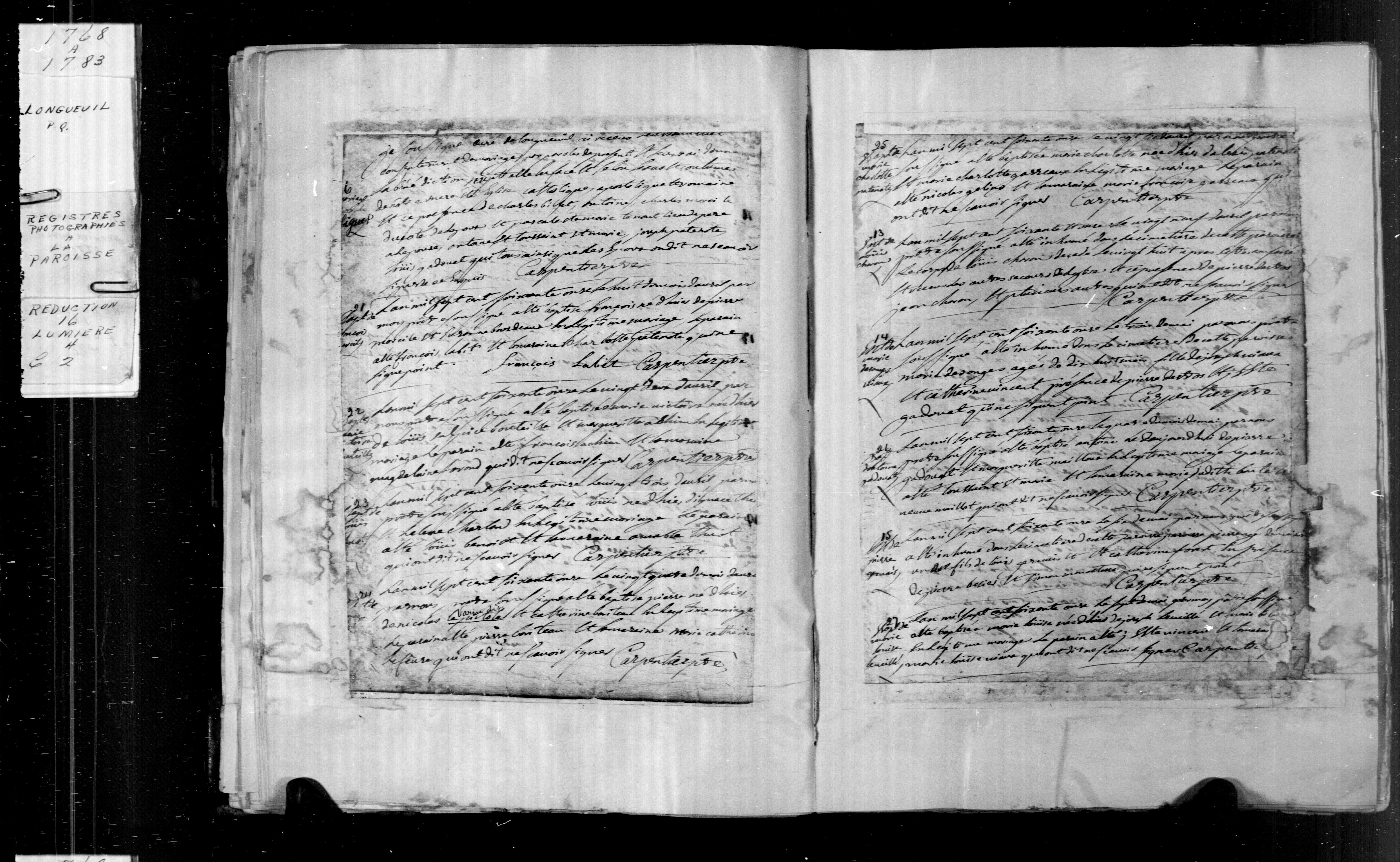 1771 Baptism Marie Victoire Bouteille