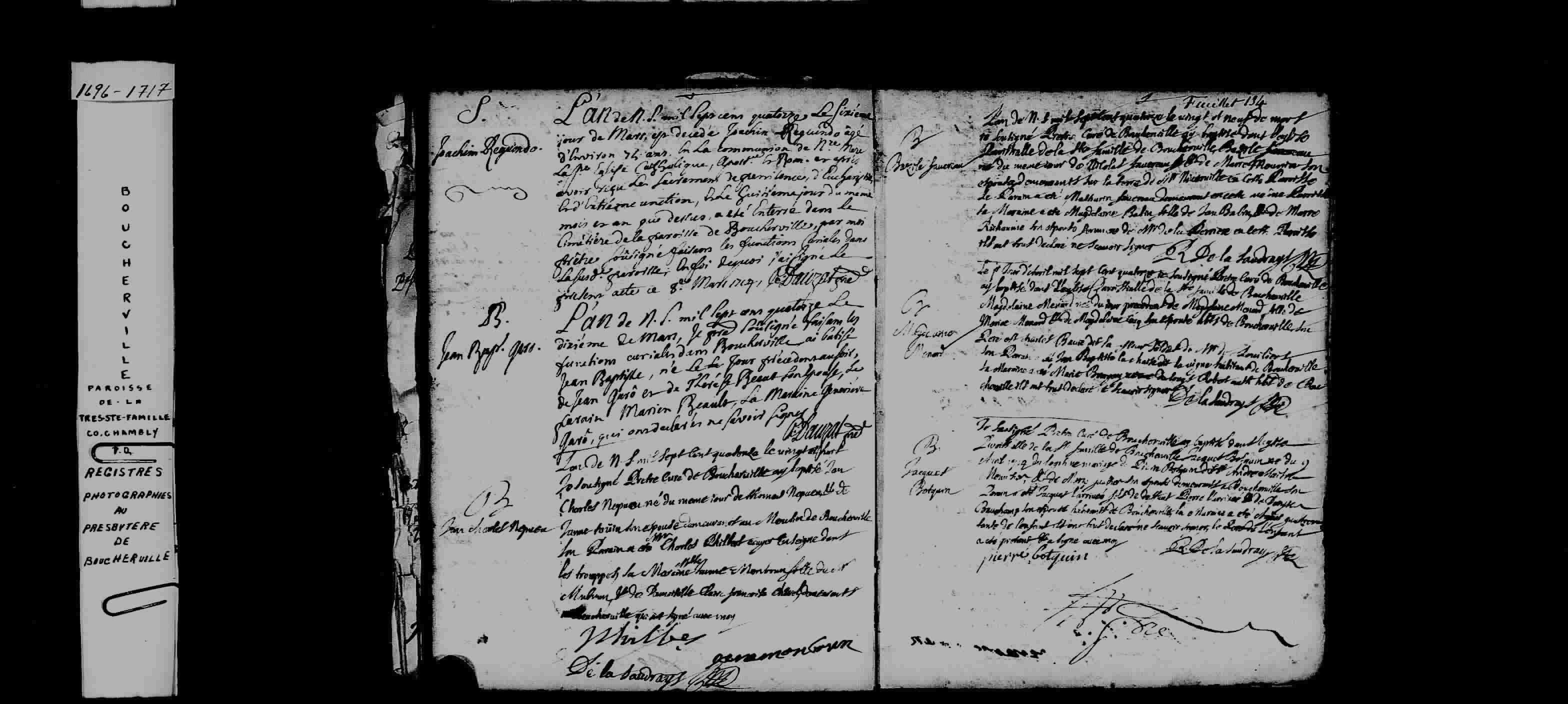 1714 Burial Joachim Reguindau