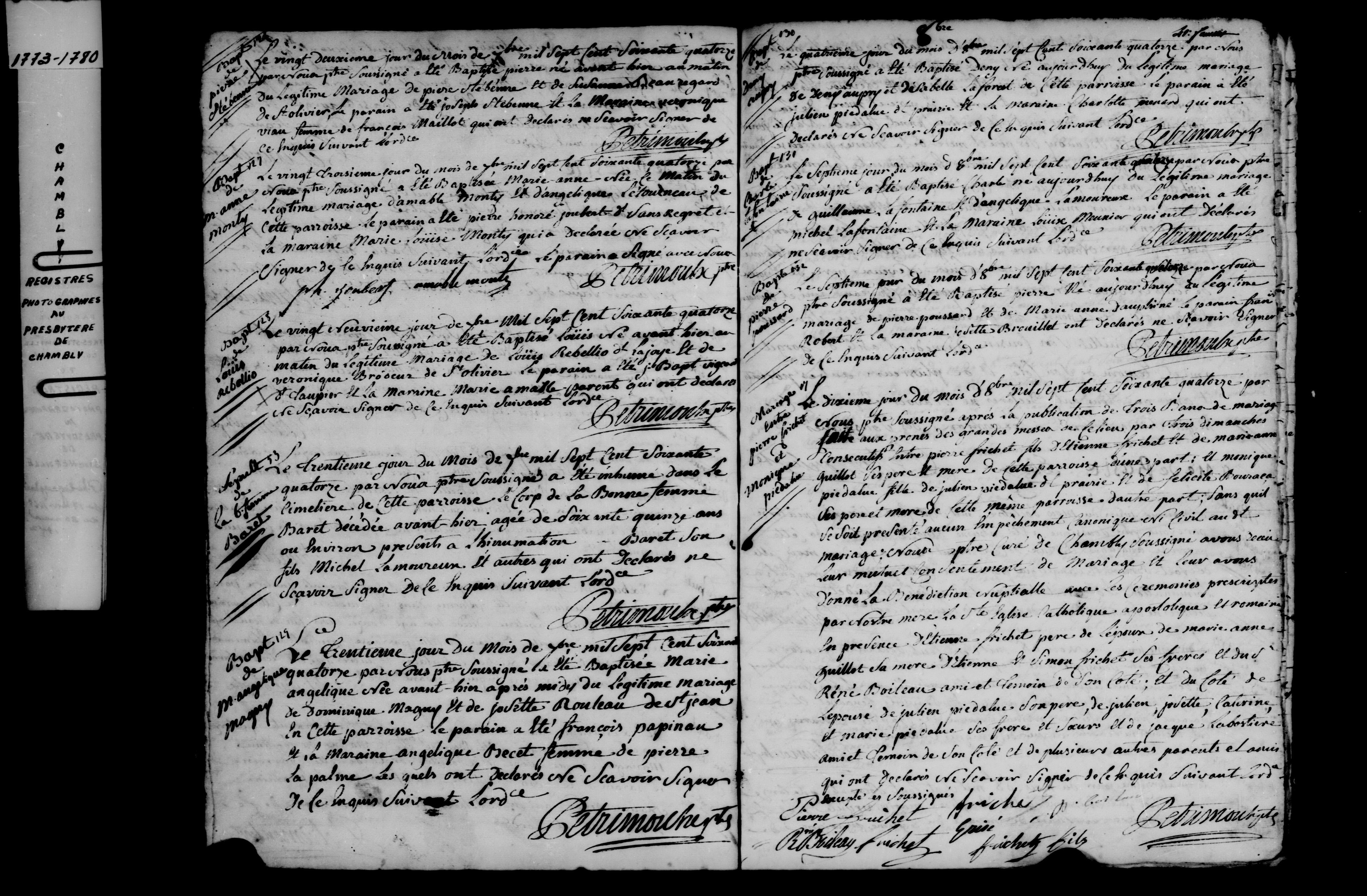 1774 Burial Marie Berthelot