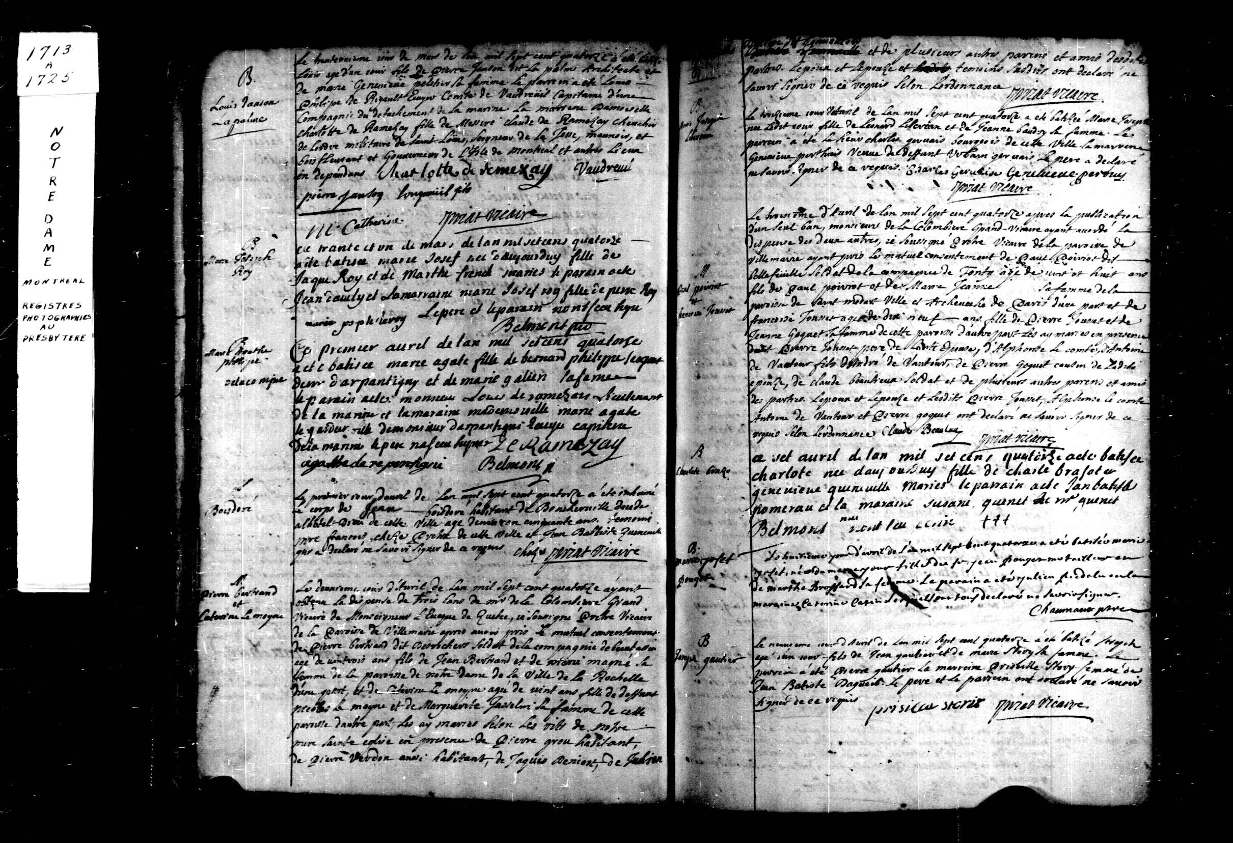 1714 Burial Jean Boisdore