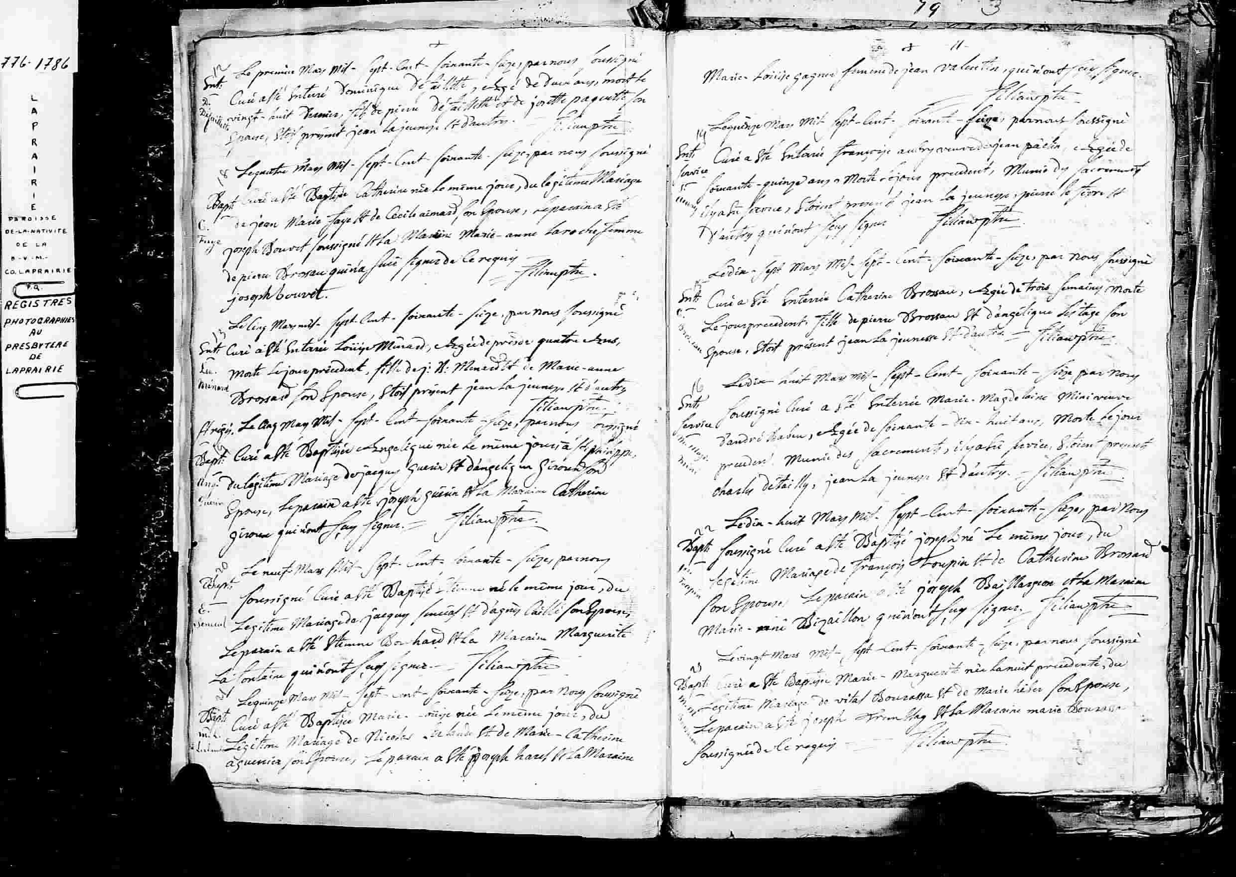 1776 Burial Francoise Aupry