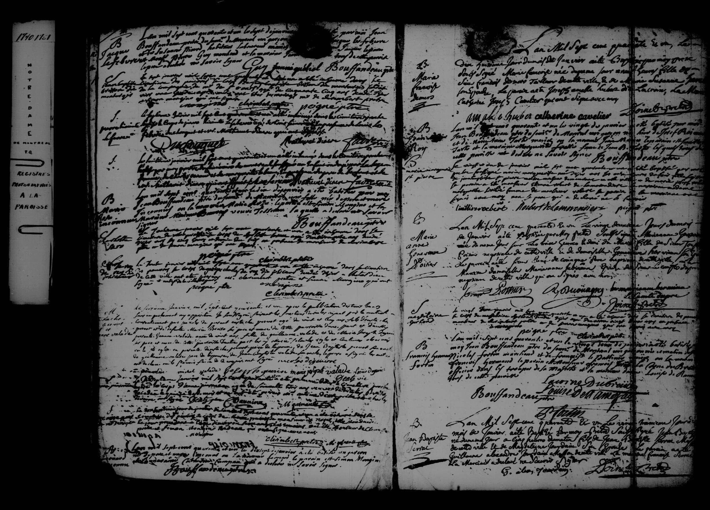 1741 Burial Anne Pinsonneault