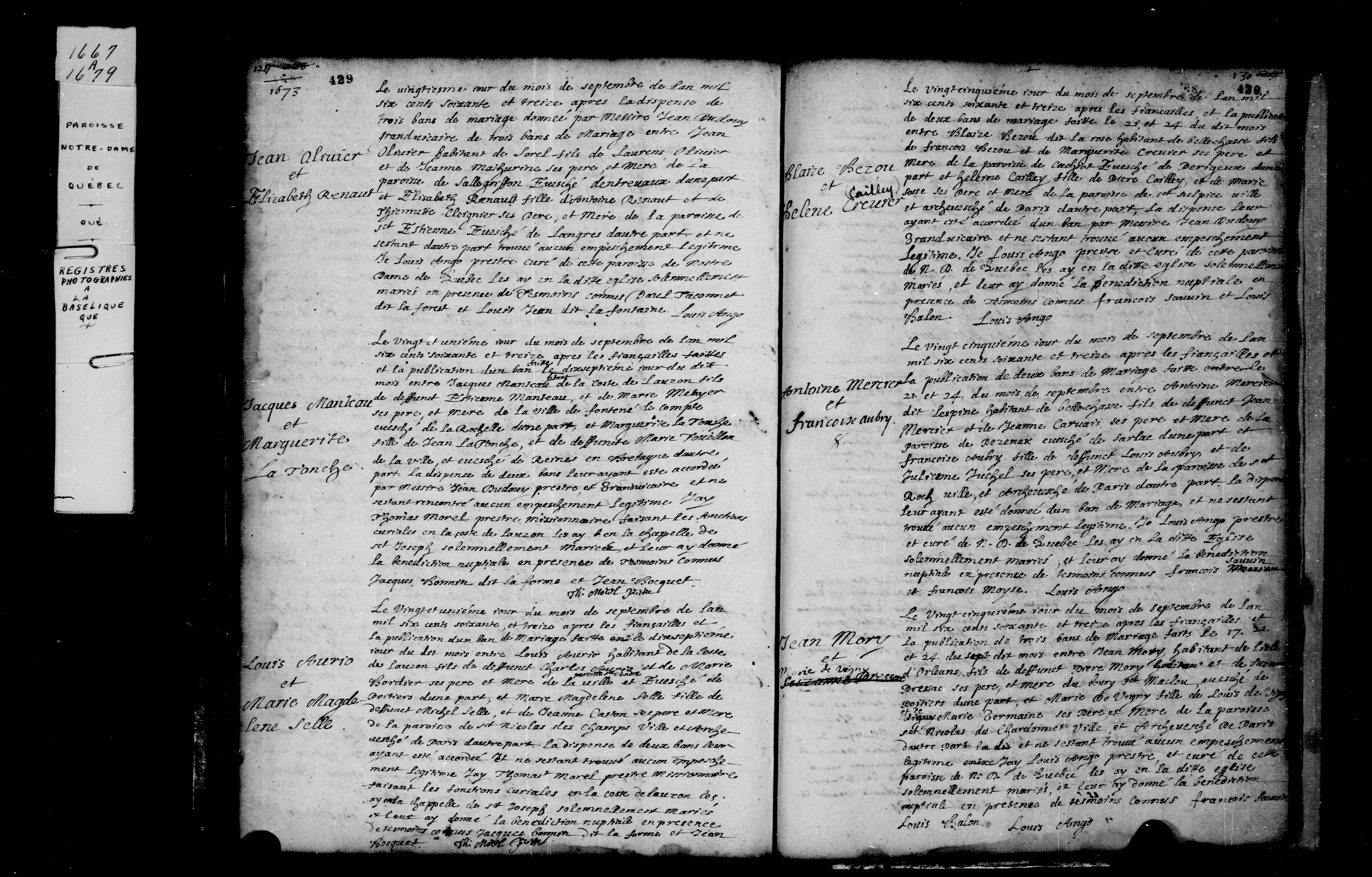 1673 Marriage Orio Sel