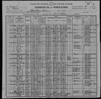 1900 US Census Napoleon Babeau
