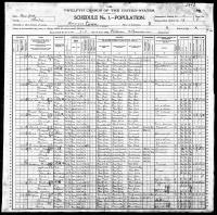 1900 US Census Achen Babeu
