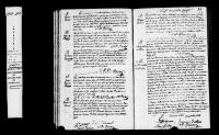 1812 Burial Jacques Hubert dit Lacroix