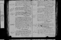 1742 Baptism Jacques Hubert dit Lacroix