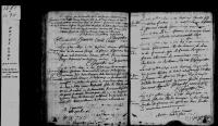 1691 Baptism Genevieve Lalue
