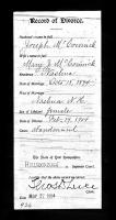 1904 Divorce McCormick Phaneuf