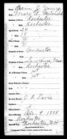 1888 Marriage Young McDonald