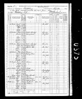 1870 US Census Joseph Pecott p2