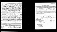 1917 WWI Draft Card George Phaneuf