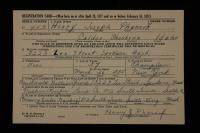 1942 WWII Draft Card Henry J Phaneuf