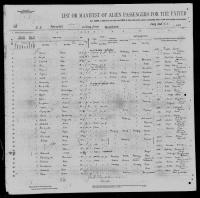 1913 Immigration Jan Trojan