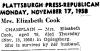 1958 Death Elizabeth