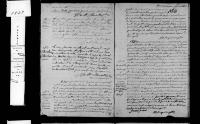 1829 Marriage Regnier Bessette