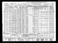 1940 US Census William M Bordeau