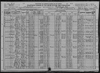 1920 US Census Wilfred Bordeau