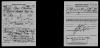 1918 WW1 Draft Card William Moses Bordeau