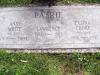 Headstone Lawrence Patrie Exzina Cook Anne White