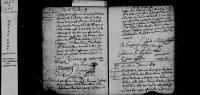 1663 Marriage Brunet Moisan
